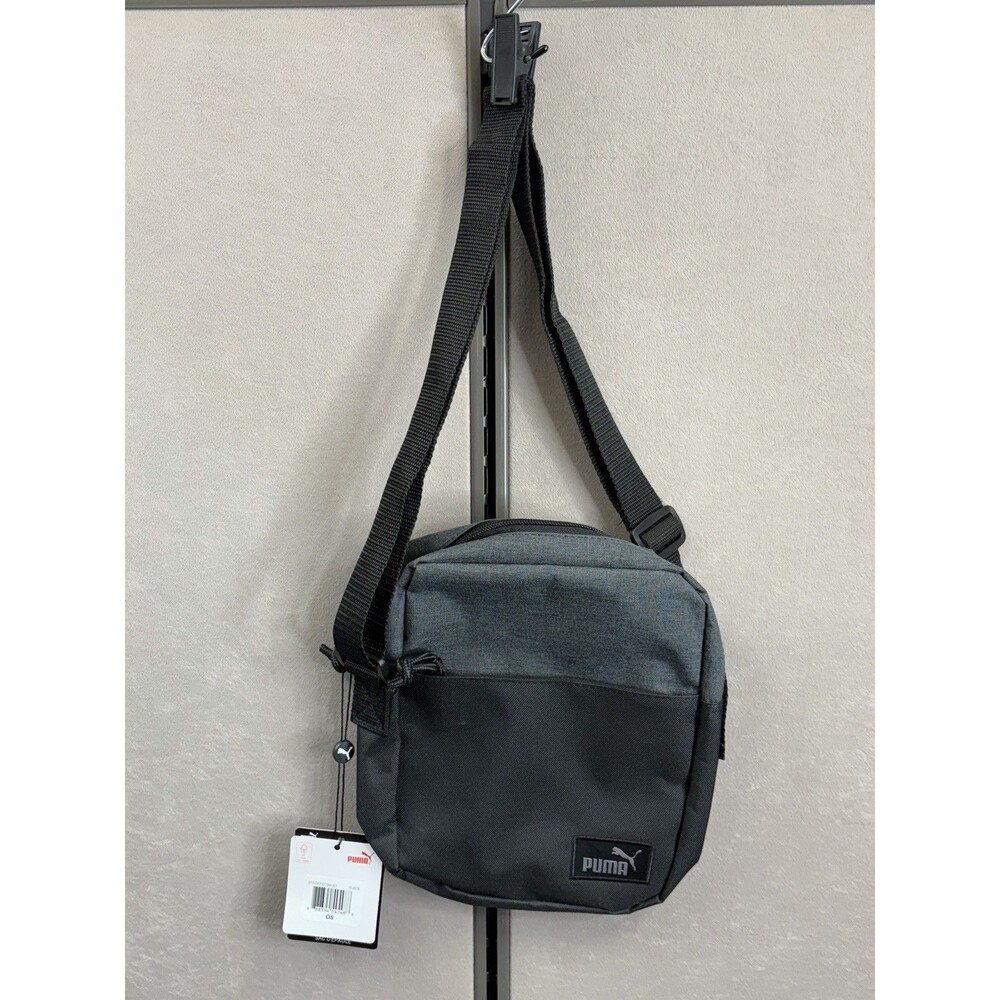 PUMA PSC1044 Black Shoulder Crossbody Bag NWT Adjustable Strap